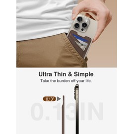 Miroddi 2Pack Adhesive Phone Wallet, Phone Card Holder Stick On, Leather Phone Pocket, Credit Card Holder for Phone, Card Wallet Compatible with Most Smartphones, Fit 3 Cards (Black+Brown)