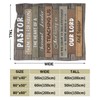 BUUGVIIL Pastor Appreciation Gifts, Pastor Blanket, Pastor Gifts for Men,