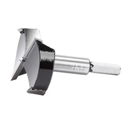 Mollom 2-9/16" (65mm) Forstner Drill Bit for Precise Woodworking with Durable YG8 Carbide Thickness of 2.0mm,This Hinge Cutter Tool is Ideal for Hard Wood, Plastic, Plywood