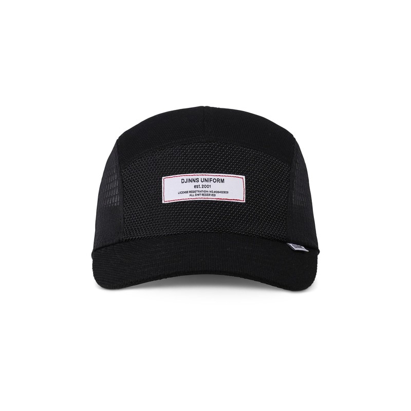 Djinns - Tech Mix - 5 Panel Curved Visor Cap
