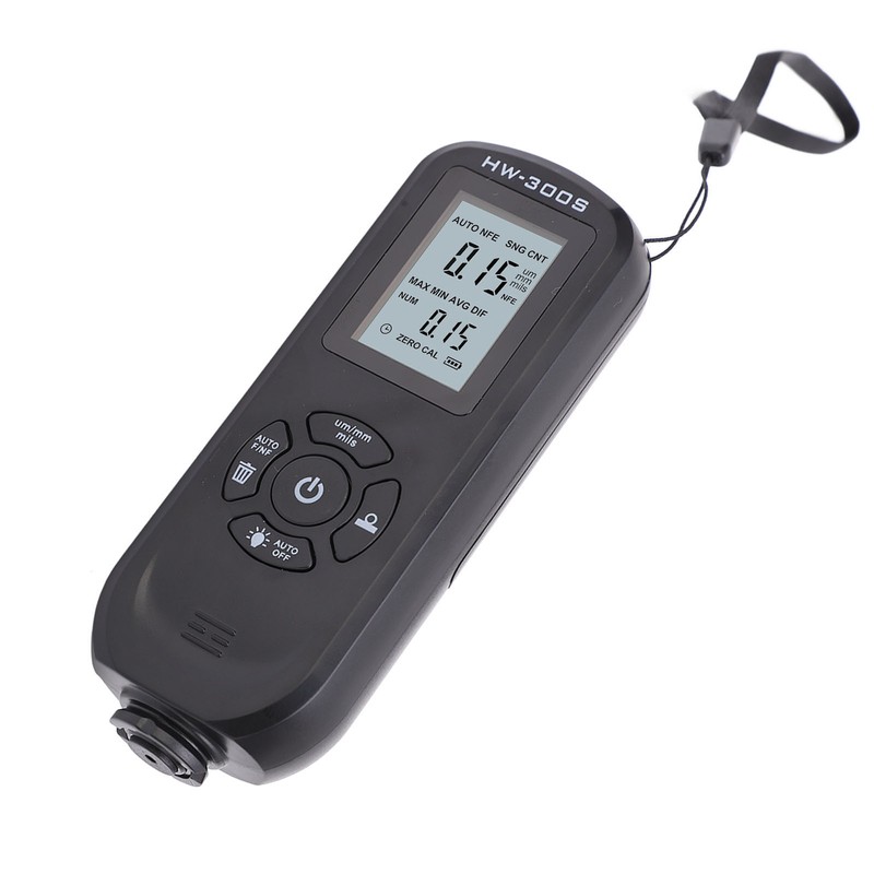 Paint Thickness Gauge Coating Depth Meter Tester Digital Display 3