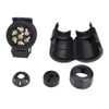 Coupling Socket 7-Pin Female 7-Pin Conector 7-Pin Hotrailer Connector, 7-Pin