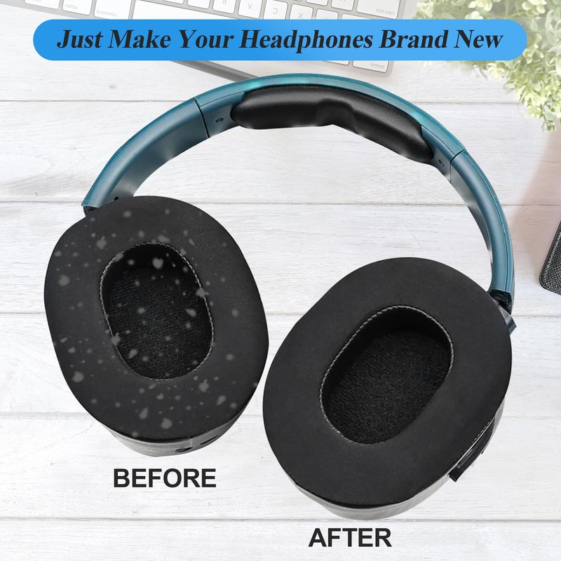 Replacement Earpads for Skullcandy Crusher EVO - Cooling Gel Earpads