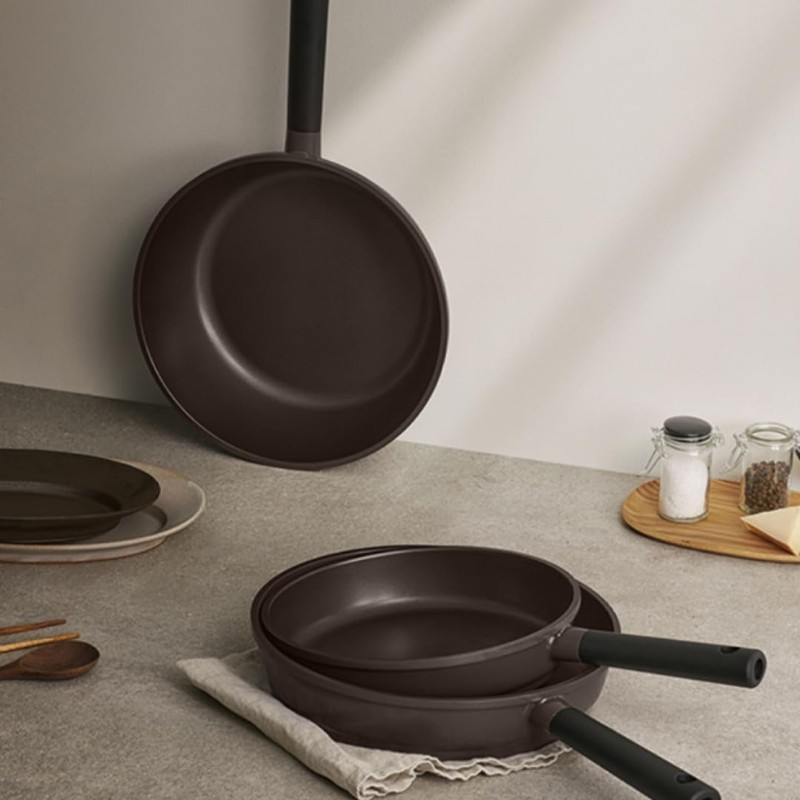 CUCKOO 11 in Kyndell Nonstick Ceramic Wok Pan, Induction Compatible
