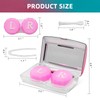 UpaClaire Contact Lens Case Travel Kit Portable Contact Lens Case