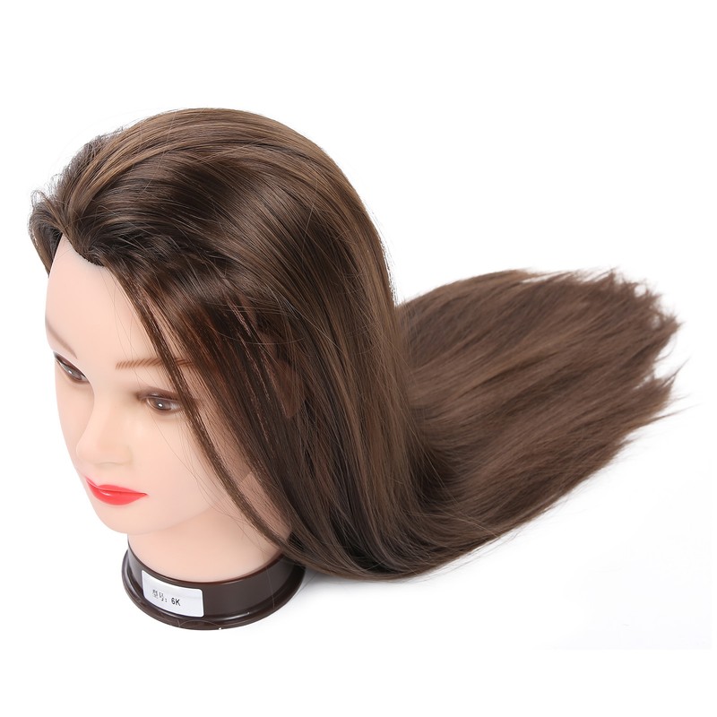 Professional Mannequin Head Hairdressing Training Head for Hair Styling Braiding