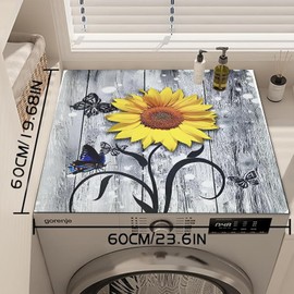 YeahBoom Washing Machine Cover 60 x 60 cm, Universal Washing Machine Cover