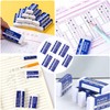 12 Pieces Regular Eraser Soft 2B Eraser Mini Eraser Pencil