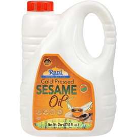 Rani Sesame Oil 67.6 Ounce (2 Liter) Cold Pressed | 100% Natural | NON-GMO | Kosher | Vegan | Gluten Free