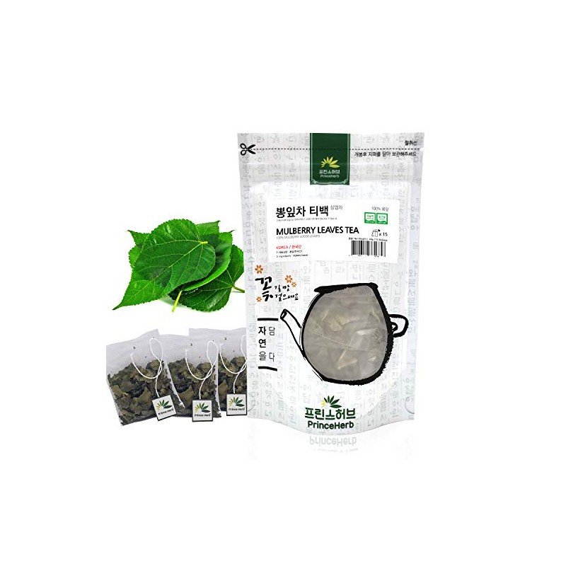 [Medicinal Korean Herb Tea] 100% Natural Mulberry Loose Leaves Tea/뽕잎