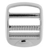 2pcs 25mm Width Metal Silver Tone Bridge Buckle for up