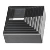 8Pcs Leather Cutting Mold Alloy Steel Square Shape Leather Punching