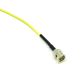 AV-Cables 3G/6G HD SDI Mini RG59 BNC Cable - Belden 1855a (50ft, Yellow)
