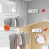 Retractable Clothesline Indoor, Non-Sagging Outdoor Clothes Line Retracting, 16.7 Ft