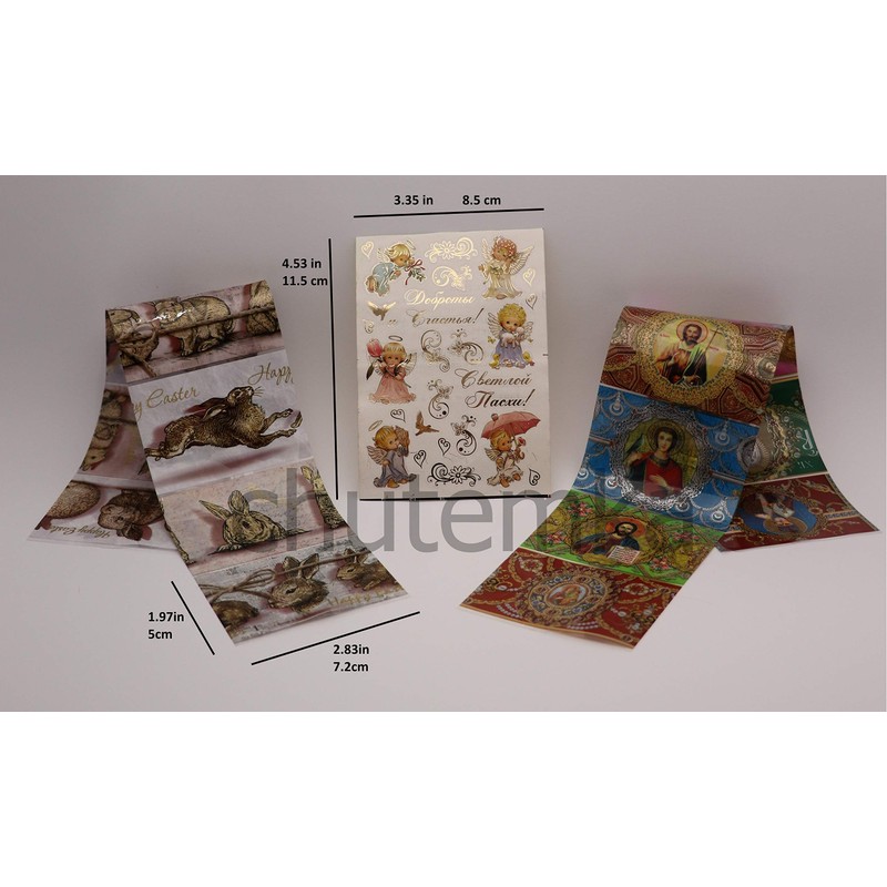 chutemka Easter Set for Decorating Eggs - Decorative Stand for