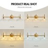 Qgiytp Vintage Bathroom Light Fixtures Gold Bathroom Vanity Light with