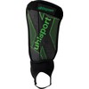 UHLSPORT Unisex - Adult Flex Plate Shin Pads, Black/Fluo Green/Silver,