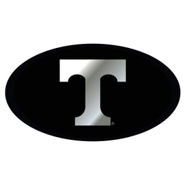 UT TENNESSEE VOLS Black Mirrored 2" Hitch Receiver Cover