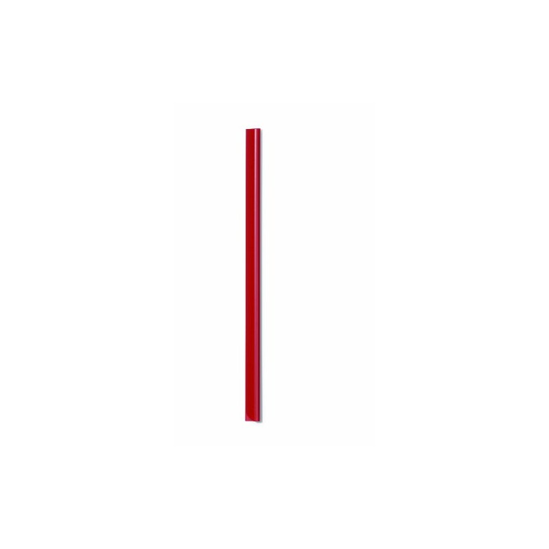 Durable A4 Spine Bars, 6 mm - Red, Pack of