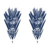 Jagua Tattoos Tattoo Stickers, 2 Weeks Disappearing Henna Tattoos Real