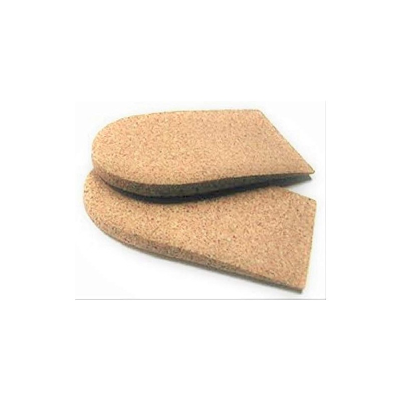 Elevación de talón de 3 mm, corcho de goma, mediano