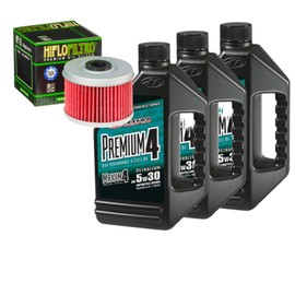 RAD Powersports Oil Change Kit For Honda 1995 TRX400FW Foreman 4X4 Premium 4 5W-30