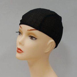 ga-zeinna-kyappu Black Wig Foundation Medical Powdered Wig Full Head Wig Hair Loss Round Shed raituforu , , ,