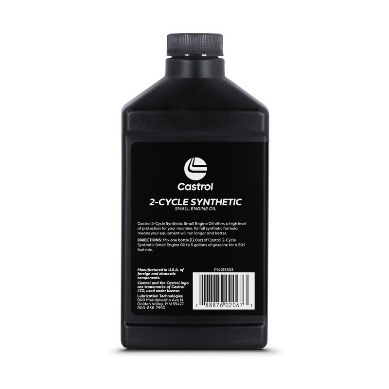 Castrol 2 Cycle Full Synthetic Oil - Small Engine Formula