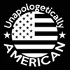 Yoonek Graphics Unapologetic American Decal Sticker for Car Window, Laptop