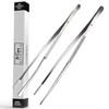 8-CREW KITCHEN Cooking Tweezers - 12 inch 304 Stainless Steel