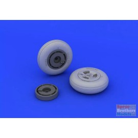 Eduard EDU648218 1:48 Eduard Spitfire Mk.XVI Wheels 3 Spoke (EDU kit)