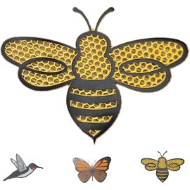 PANYIXUAN Bee Floating Island Bee Watering Station Honey Watering Station Outdoor Tool Garden Decoration