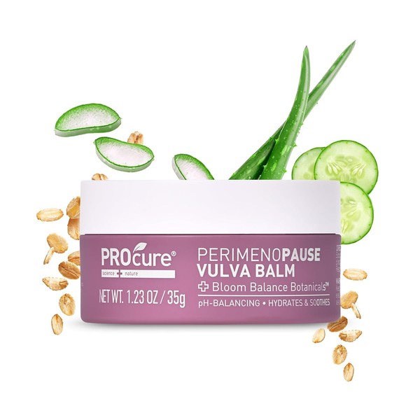 PROcure Vulva Balm, 1.23 oz, Intimate Moisturizer for Vaginal Dryness,