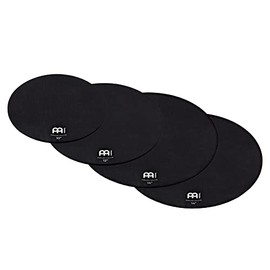 Meinl Percussion Complete Drum Mute Set for Quiet Practice, Soft Rubber — Dampen Your Sound and Play for Hours, Includes 10", 12" and two 14" Pads (MDM-10121414)