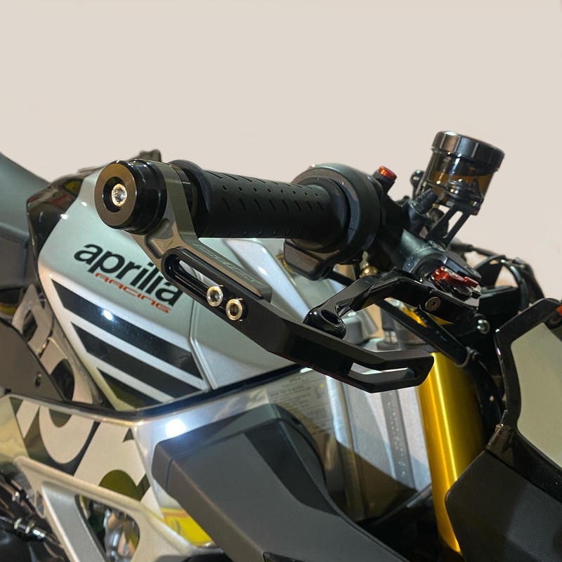 BikeTek Motorcycle Brake Lever Guard Premium CNC Machined Front Lever