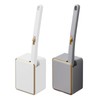 Disposables Toilet Brush with Liquid Wall-Mounted Tool for Bathroom Replacement