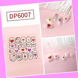 Exquisite 3D Crystal Heart Galaxy Moon Stars Gold Stripes Diamond Nail Sticker Dp6007 for Nails Design Nail Art Stickers Decals Supplies Manicure Tips Sticker Colorful for Nail Decorations