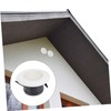 SHOWERORO 2Pcs Round Air Vent Louver for Air Conditioner Ceiling