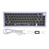 67 Keys DIY Mechanical Keyboard Kit with RGB Knob Wireless
