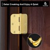AmzGod Door Hinges Satin Brass - 6 Pack Gold Door
