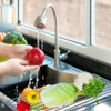 Expandable Roll Up Dish Drying Rack Over The Sink Dish