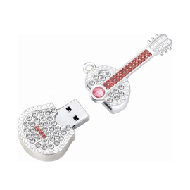 FeliSun Crystal USB 3.0 Flash Drive Memory Stick USB Stick Heart Shape USB Flash Drive Memory Stick Data Storage High Speed External Memory
