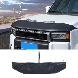 Car Hood Protector Bra Compatible with Toyota Land Cruiser 250 Prado LC250 J250 2024 2025,Leather Car Front Hood Protector Cover Exterior Accessories