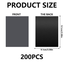 Realjoy Pack of 200 Soft Trading Card Sleeves, 66 x 91 mm Standard Size Trading Card Inserts, Perfect Fit for Trading Cards, MTG, Sports Cards