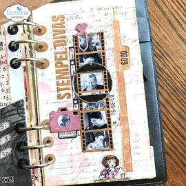 Elizabeth Craft Metal Dies-Tab 5 with sliders EC2056