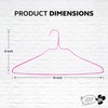 Hanger Honcho Wire Metal Clothes Hangers 200 Pack Bulk for
