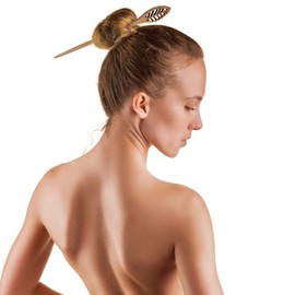 Chinese Hair Sticks, Vintage Hair Pins Wooden Hair Chopsticks Pins Retro Hair Forks for Women, Hair Diy Hair Styling Accessory for Long Hair (4 Pcs)