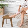 Domax Beautiful Bamboo Shower Bench for Inside Shower - 12