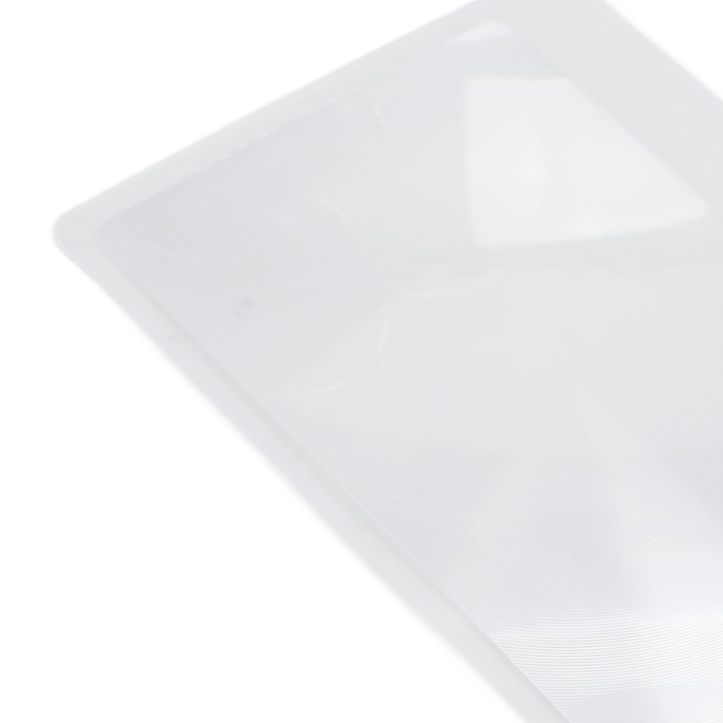 20 Sheet Credit Card Size 3X Magnifiers Portable Transparent Pocket