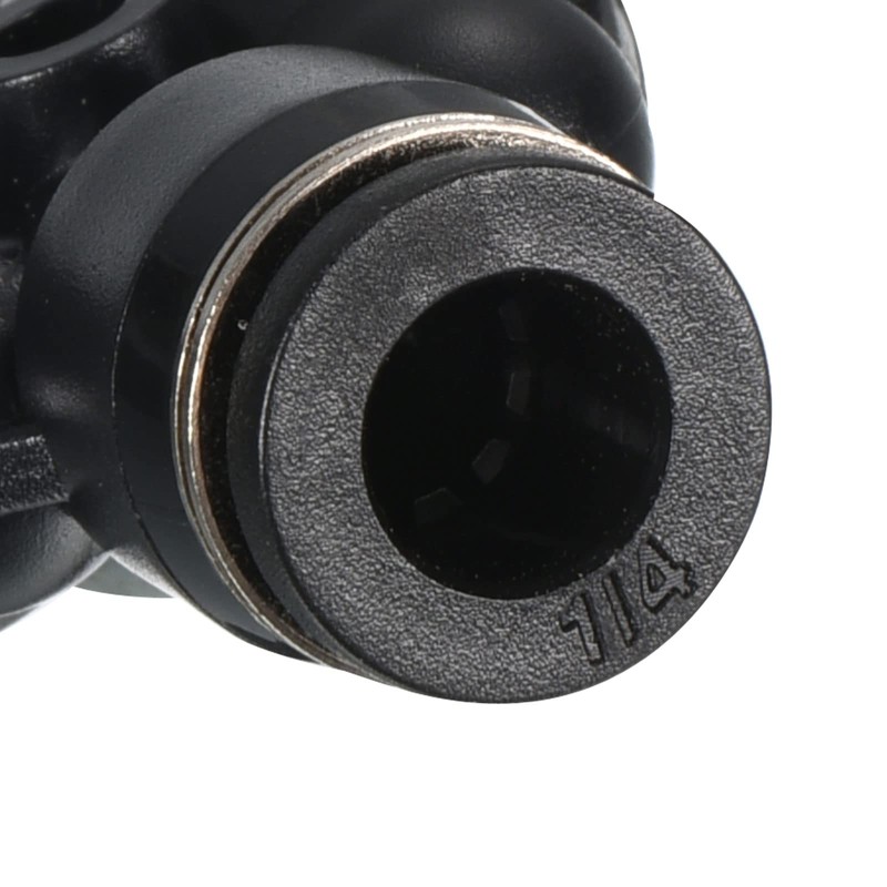 PATIKIL 1/4" Push to Connect Air Line Fitting, 10 Pack